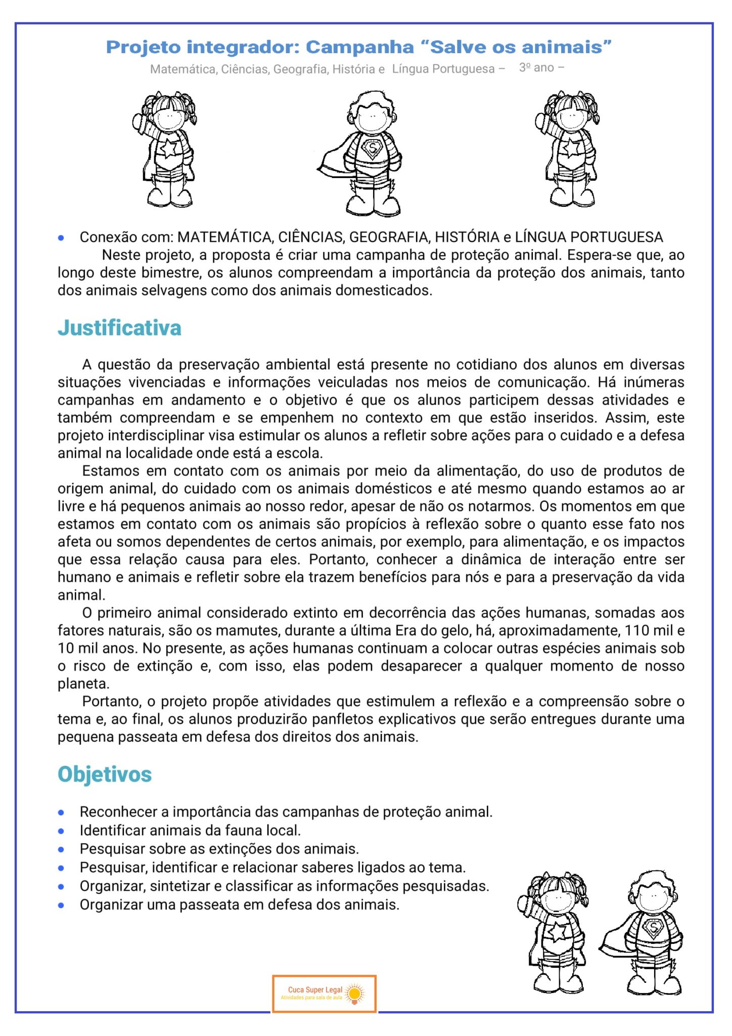 Ar Aprender E Relacionar Projetos Integradores 3 Ano