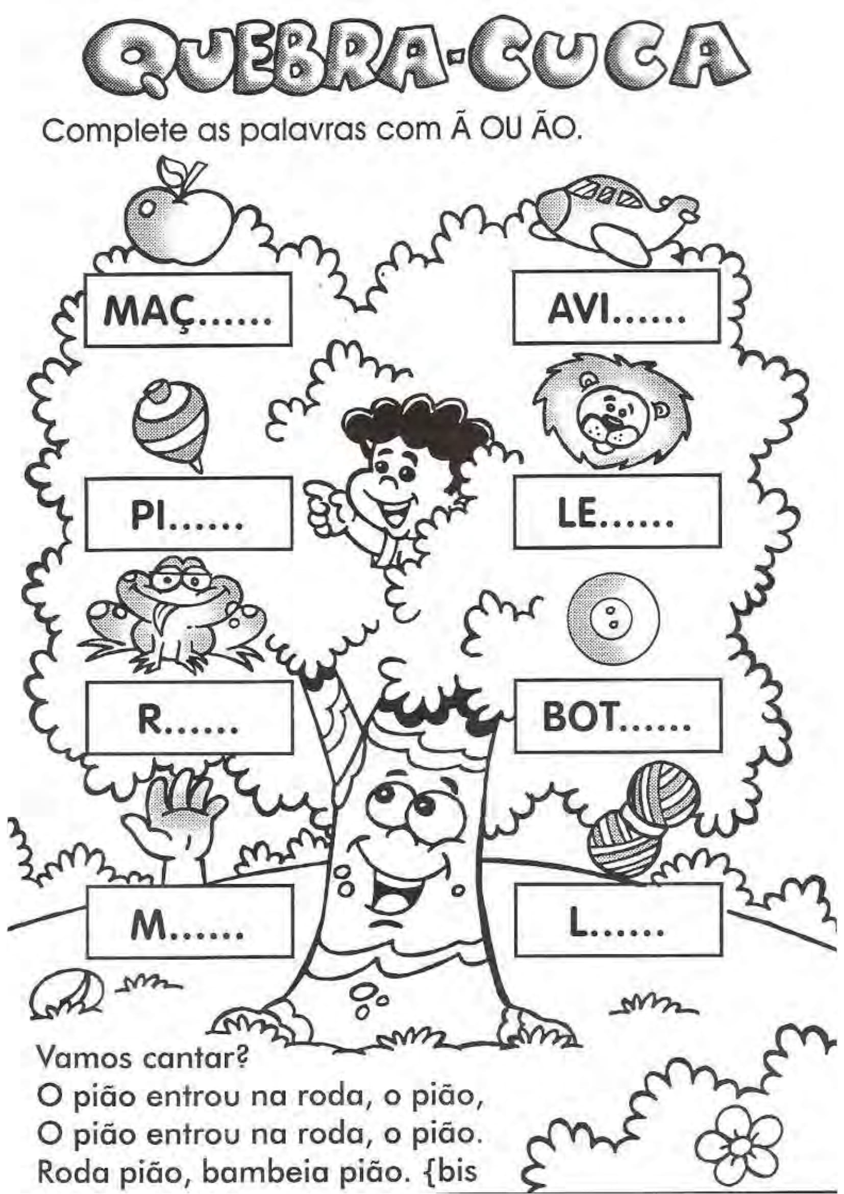 Educação infantil - Atividades pedagógicas para imprimir - Cuca Super ...