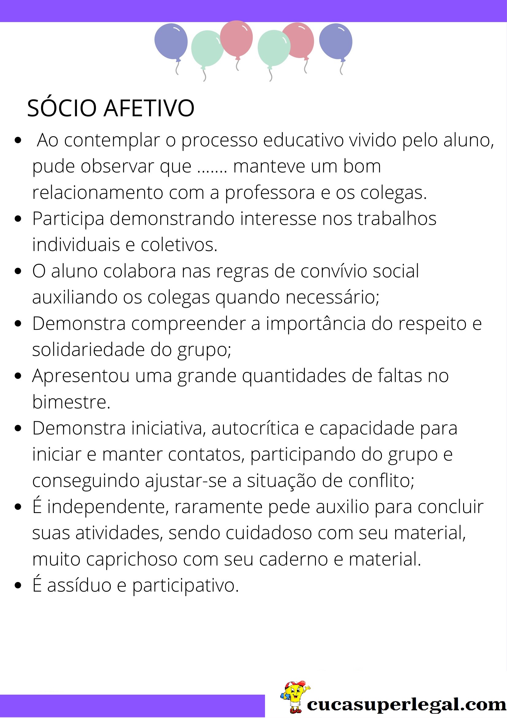 Frases Para Finalizar Relatorio Infantil - FDPLEARN