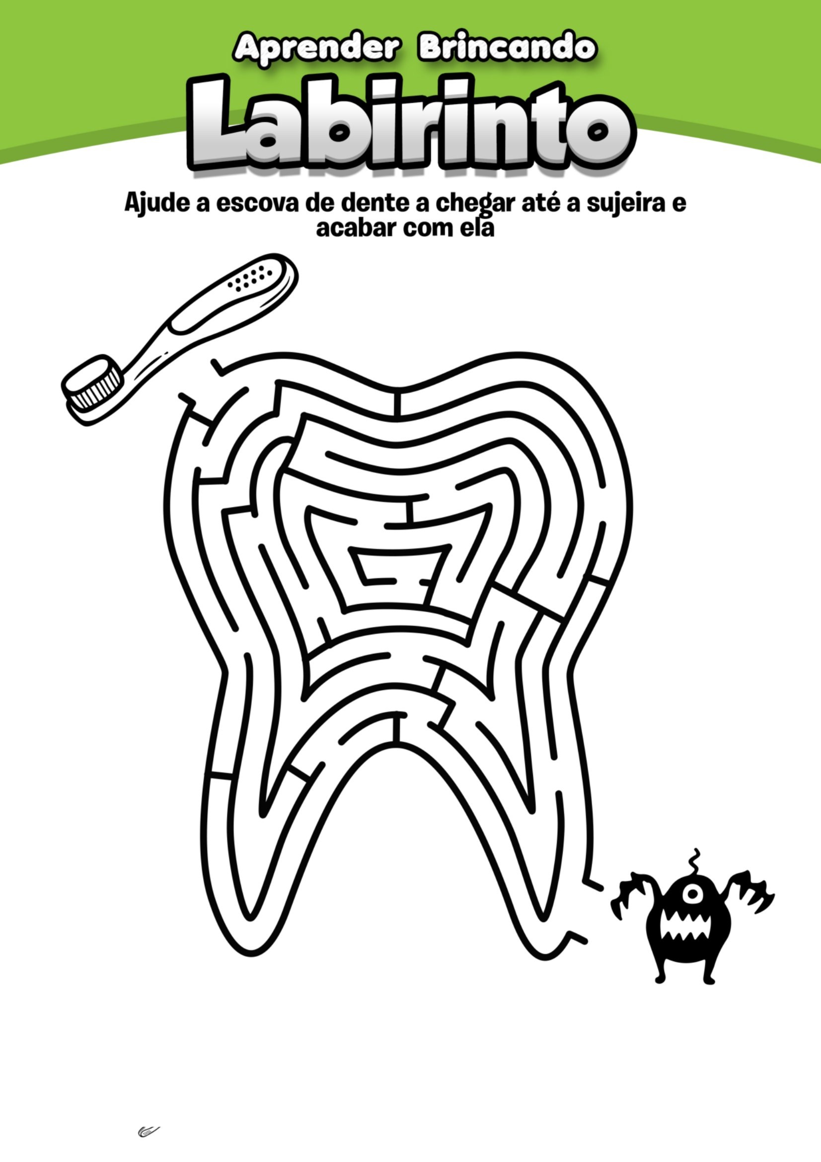Ed. infabtil - Atividades sobre os cuidados com os dentes - Cuca Super ...