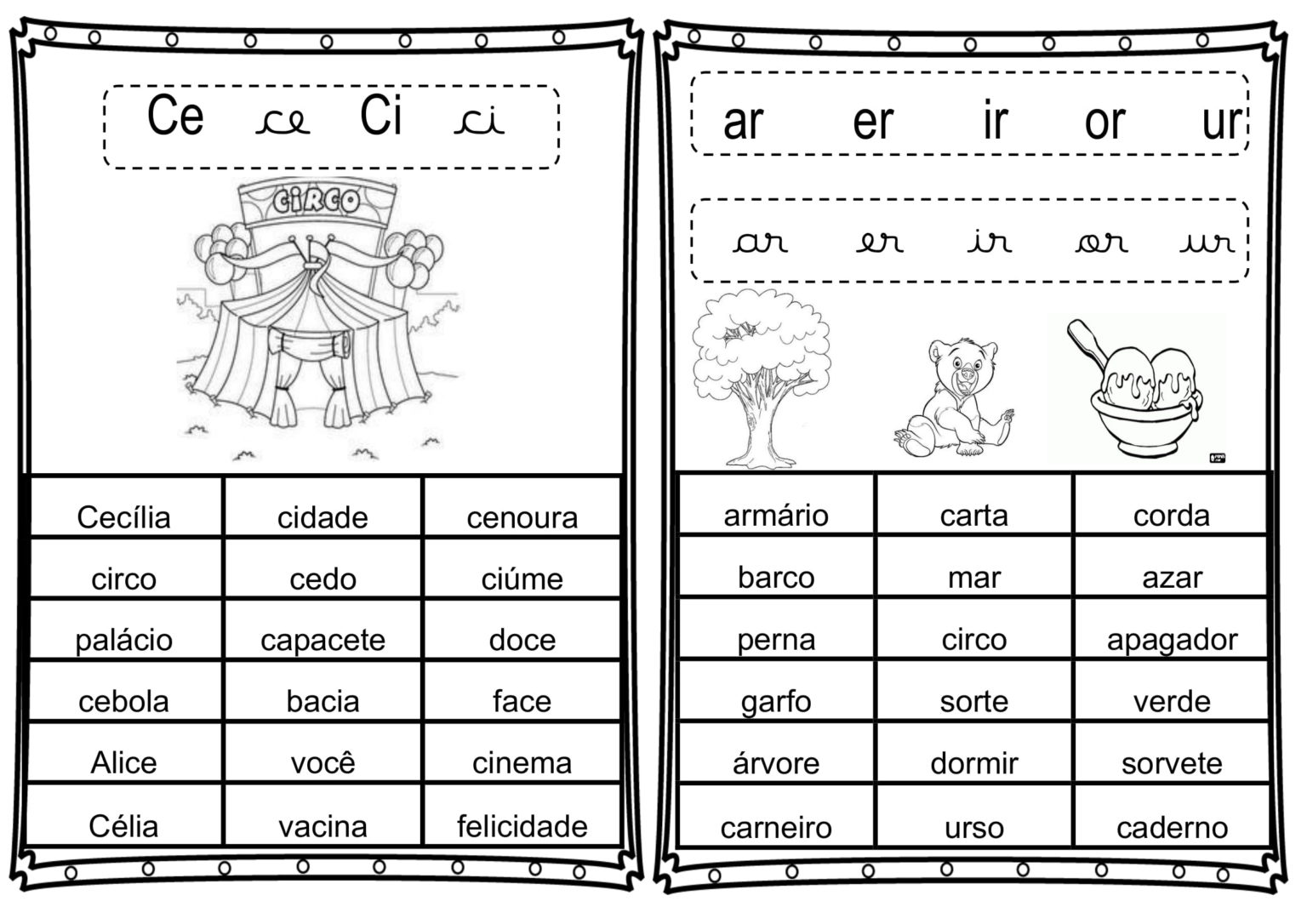 Fichas De Leitura S Labas Complexas Cuca Super Legal Educa O