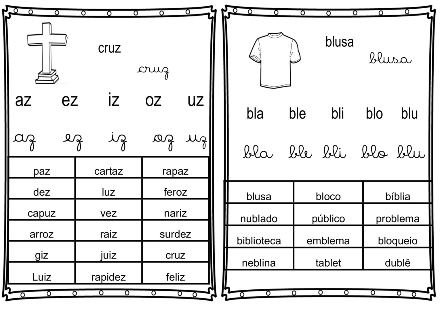 Fichas De Leitura S Labas Complexas Cuca Super Legal Educa O Coordena O Psicopedagogia