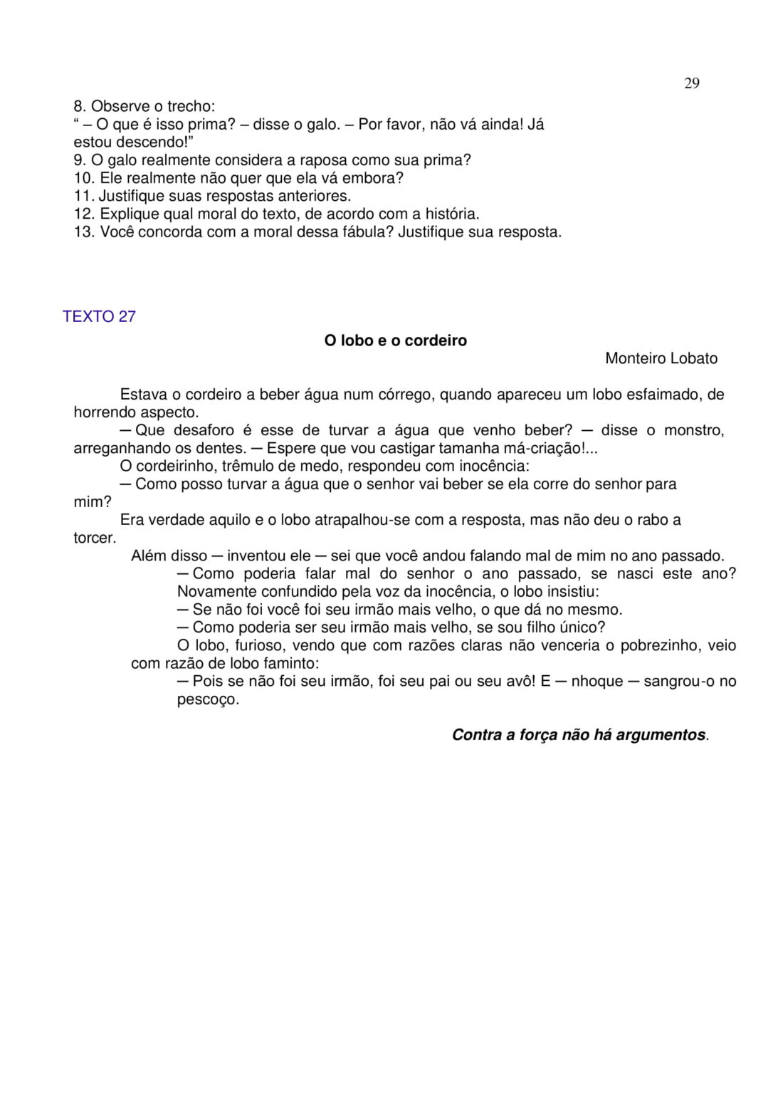 4º E 5º Anos Apostila De Textos E InterpretaÇÃo GÊneros Textuais