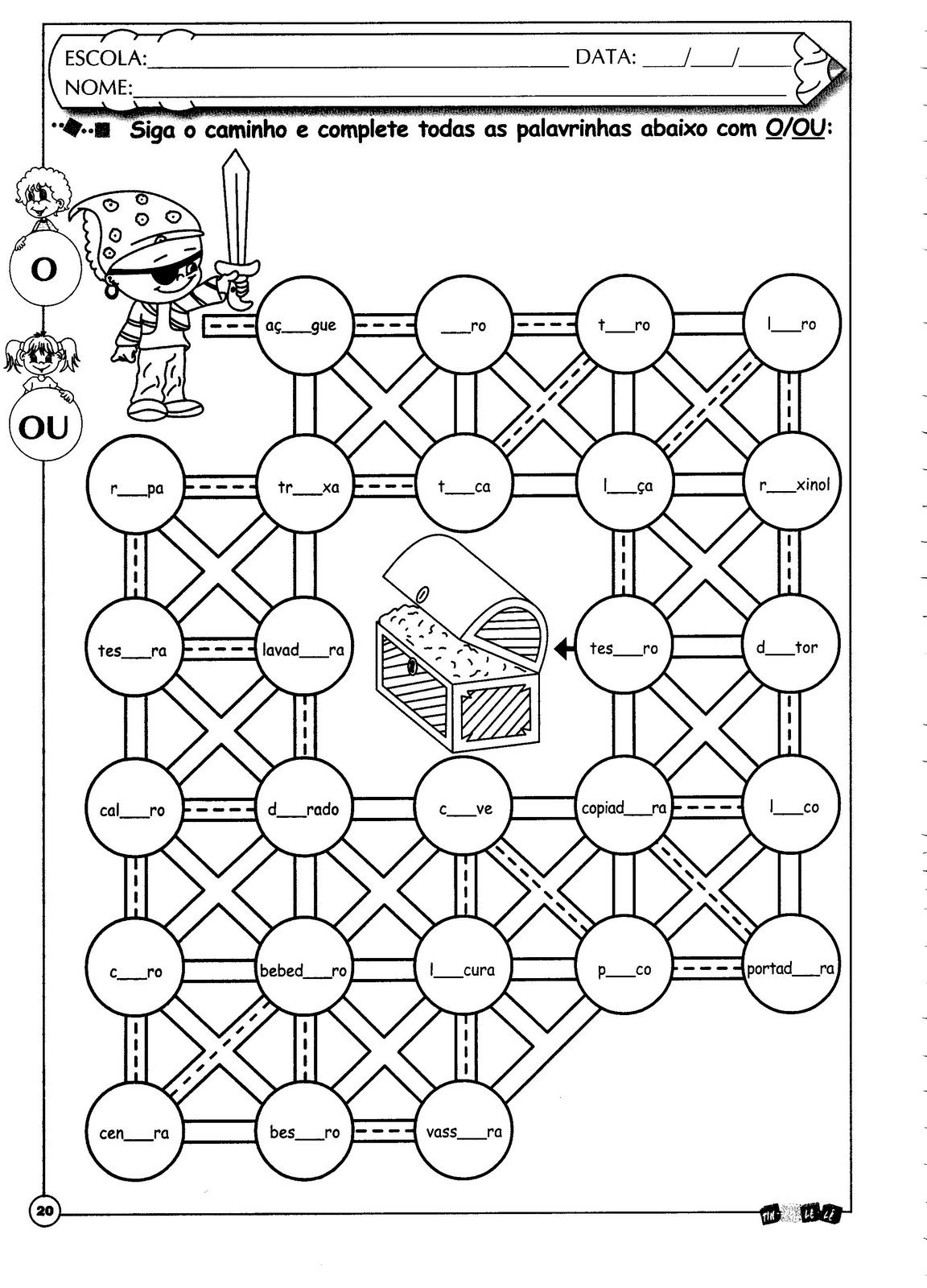 4º E 5º ANO = ATIVIDADES DE ORTOGRAFIA - DIFICULDADES ORTOGRÁFICAS ...