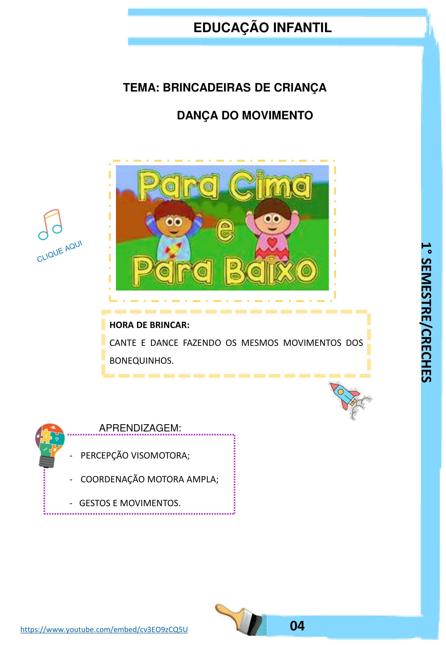 Ed Infantil Plano De Aula E Atividades Tema Brincadeiras Cuca Super Legal Educa O