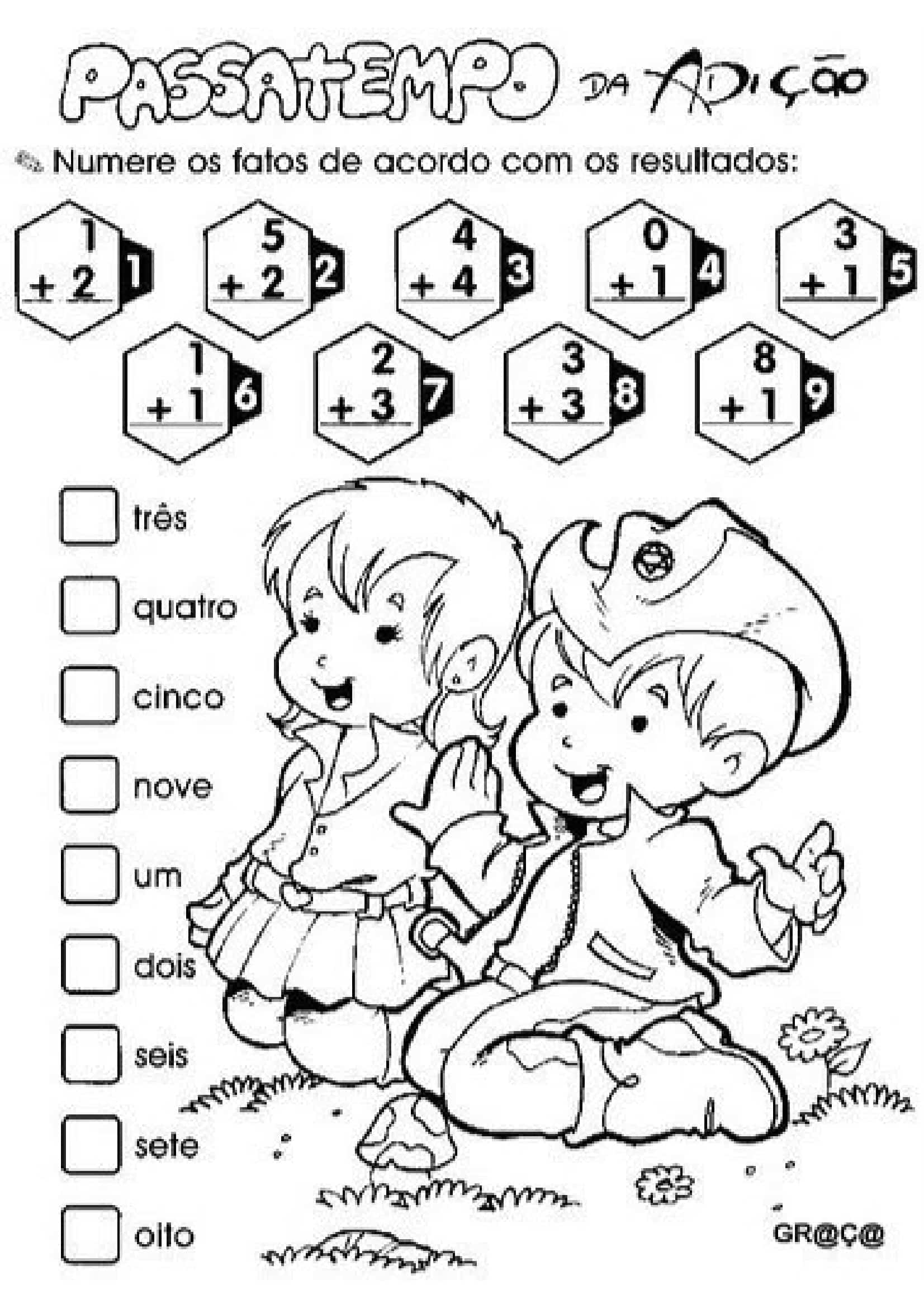 1º ano / Atividades lúdicas de matemática - Cuca Super legal - Educação ...
