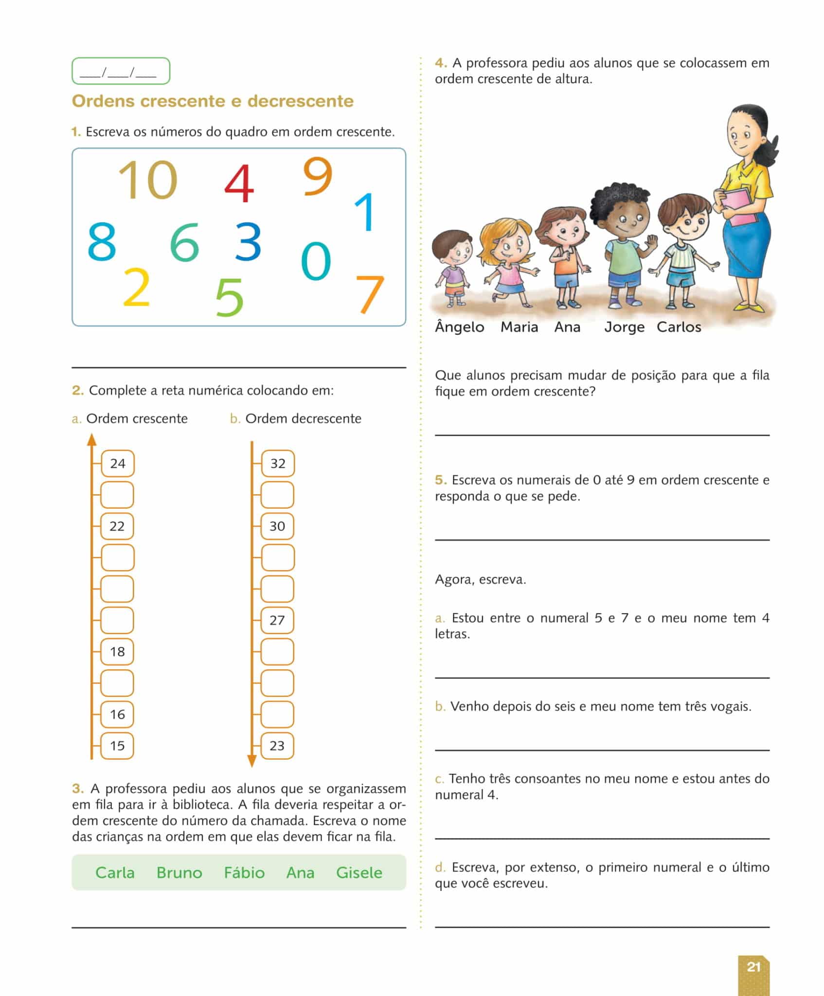2º ANO / matemática - Atividades envolvendo números naturais - Cuca ...