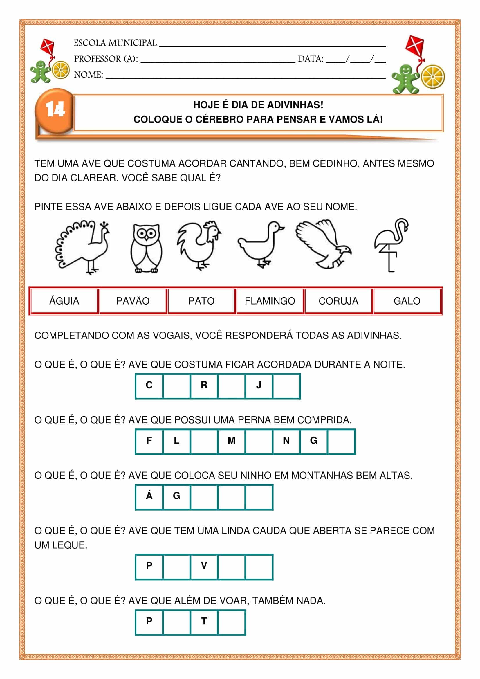 Ano Sequ Ncia Did Tica Interdisciplinar De L Ngua Portuguesa Com Atividades Semanais Cuca