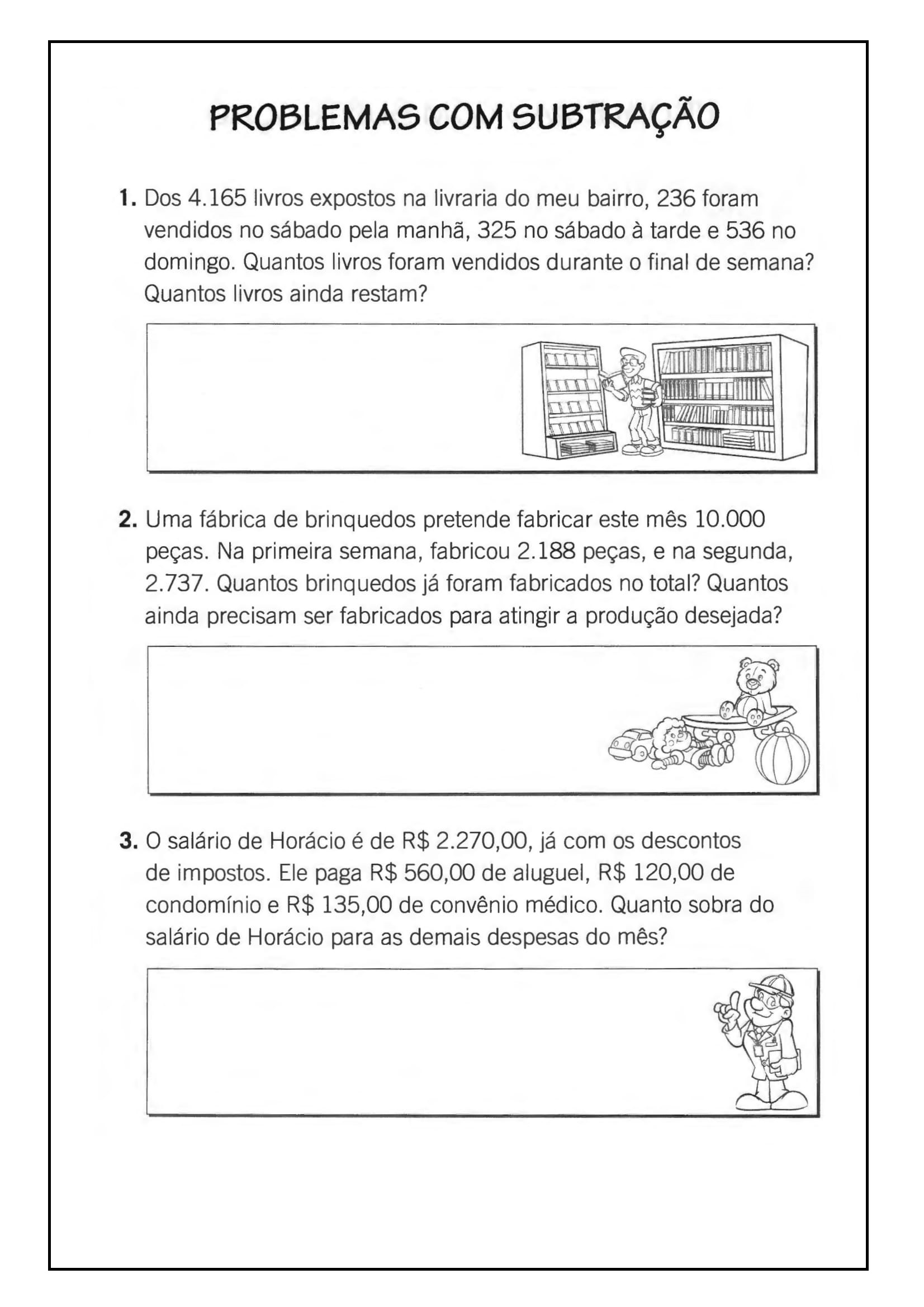 5º Ano - Atividades de Matematica - situações problemas de adição e ...