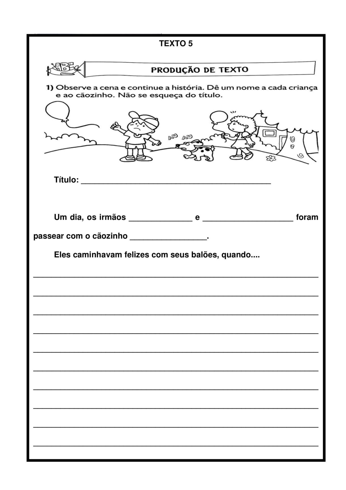 2° ano - Atividades de produção de texto - Cuca Super legal - Educação ...