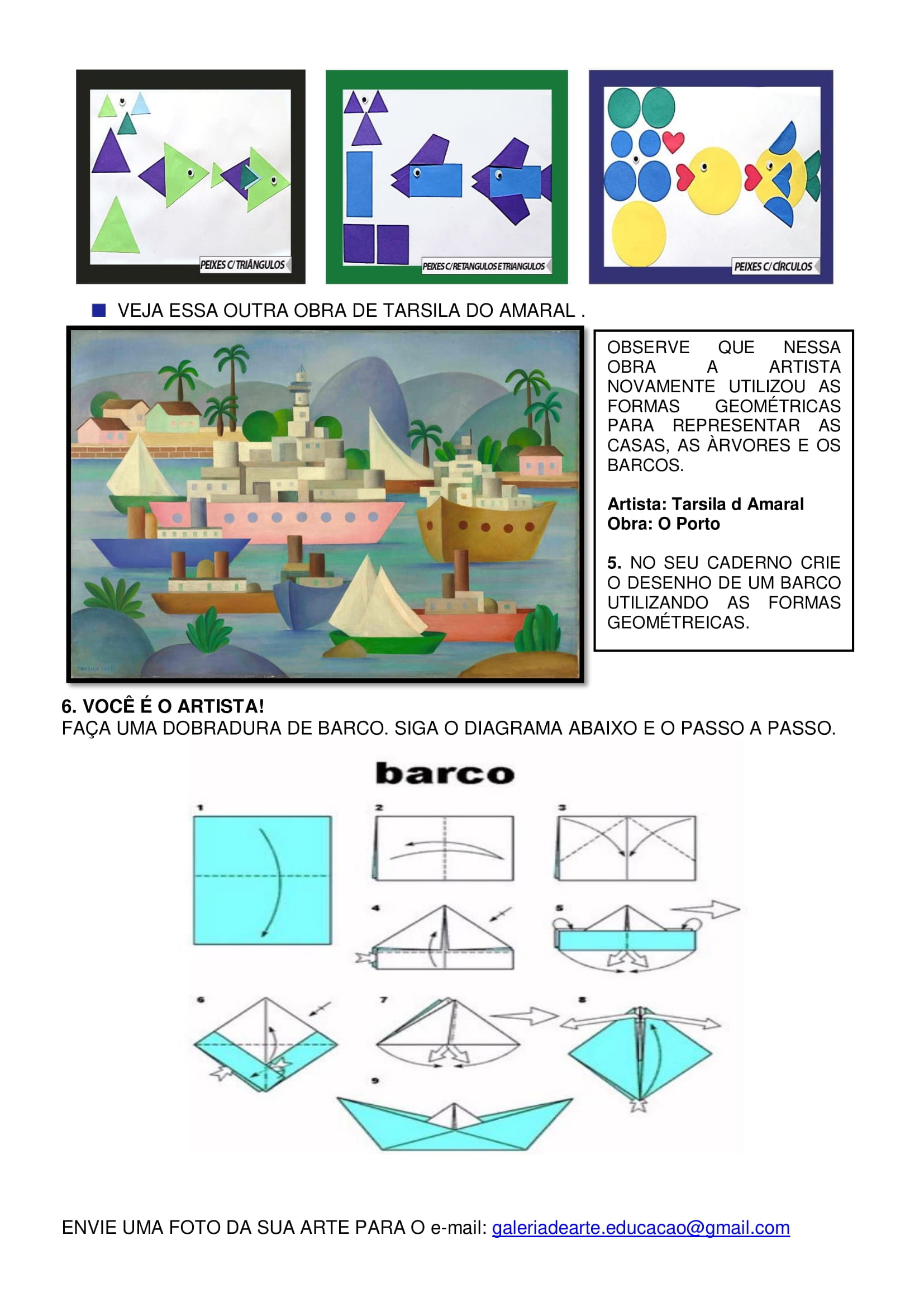 2º ano - Atividades de Arte - ARTES VISUAIS - Cuca Super legal ...
