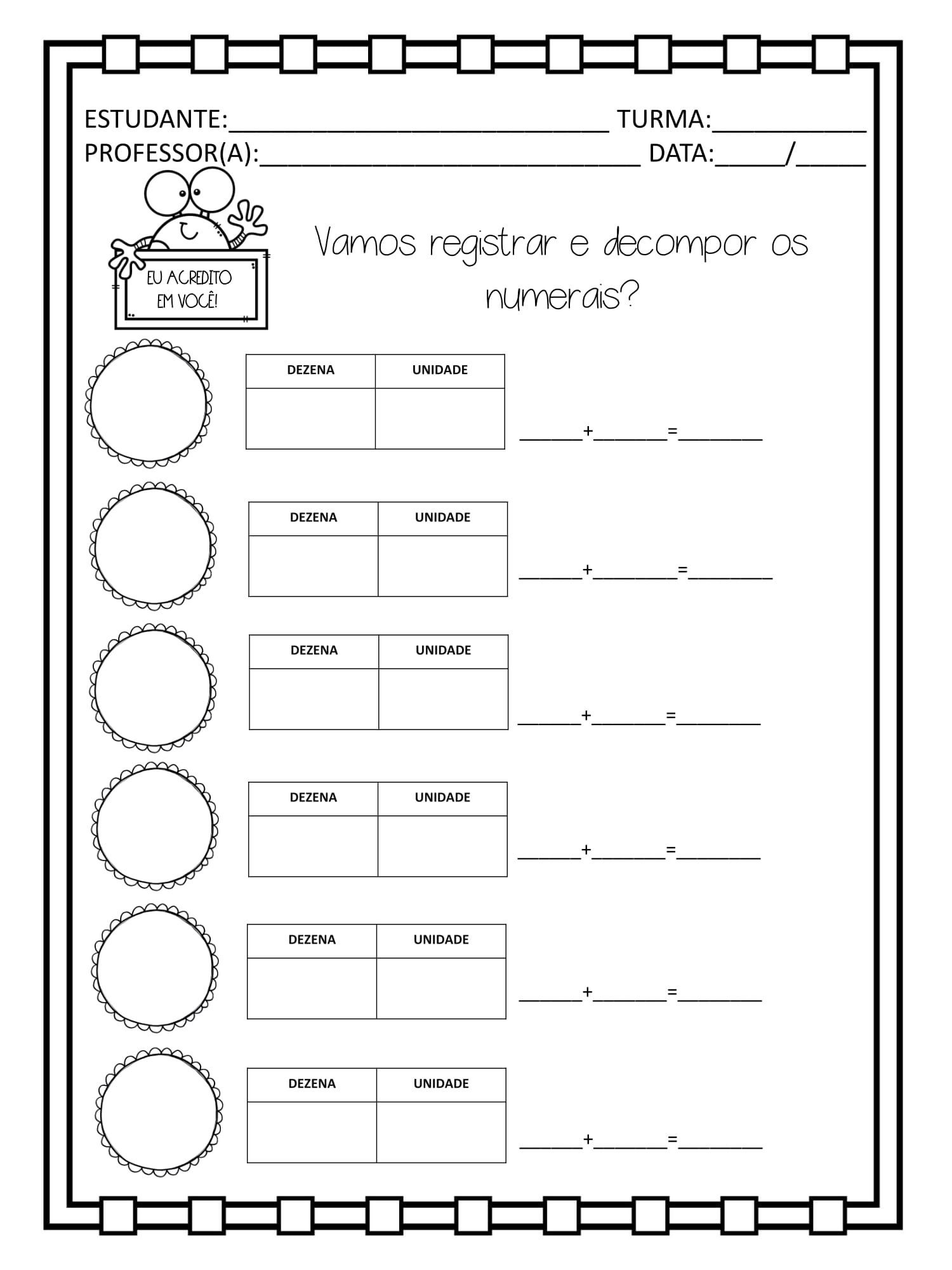 Compondo E Decompondo Numeros - FDPLEARN