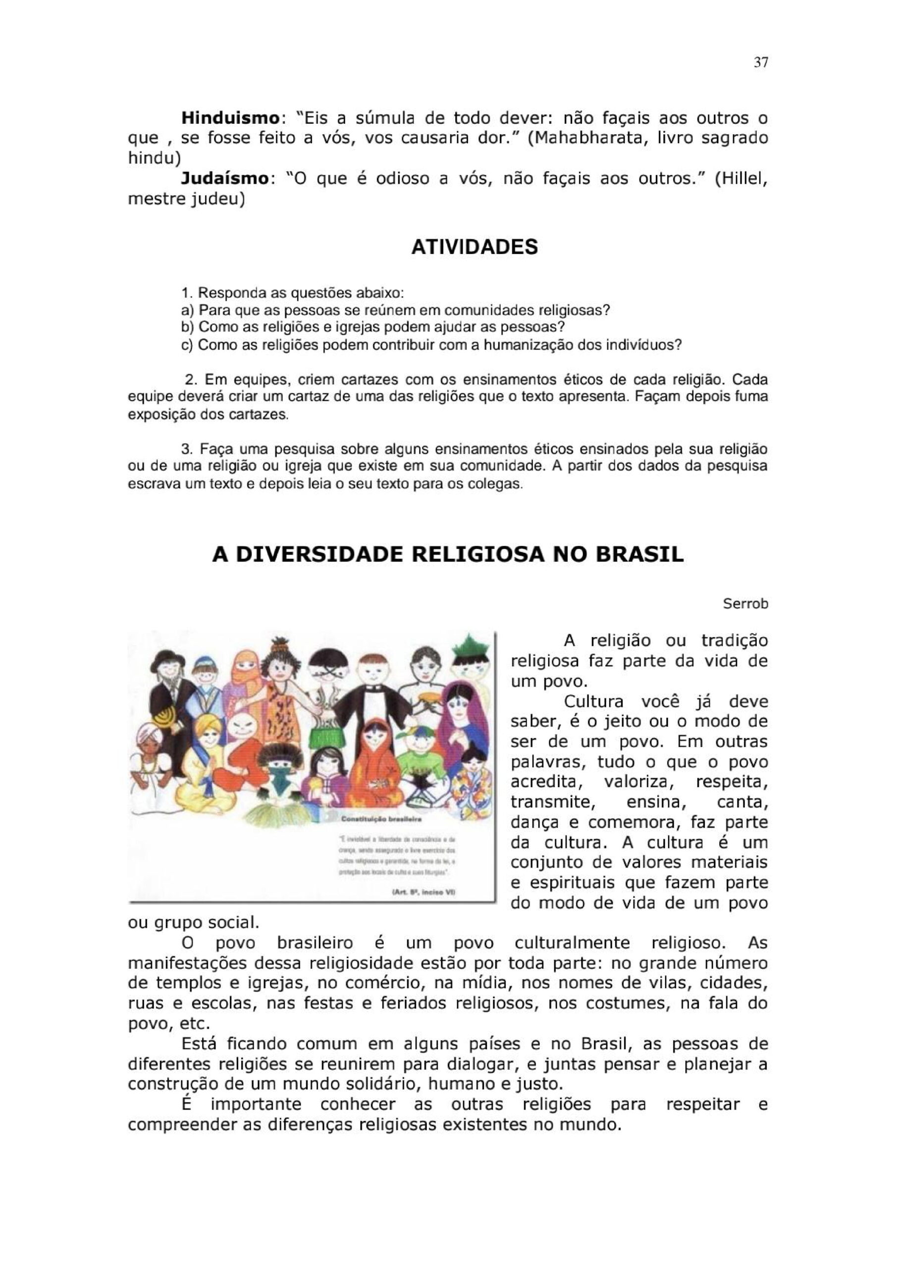 Atividades De Ensino Religioso 5o Ano — KERUSSO