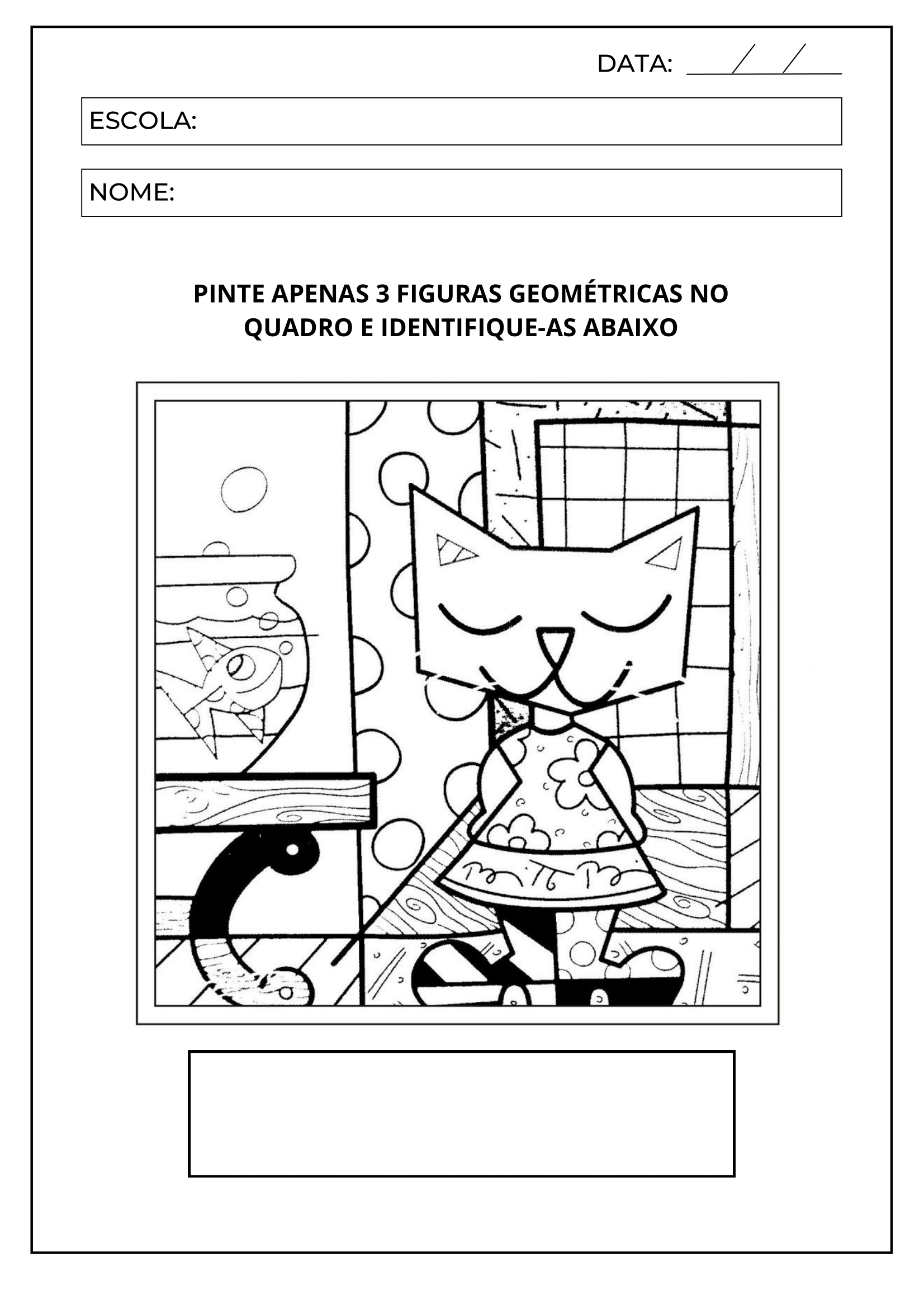 1º AN0 - ATIVIDADES DE ARTE - LINHAS E CORES - Cuca Super legal ...