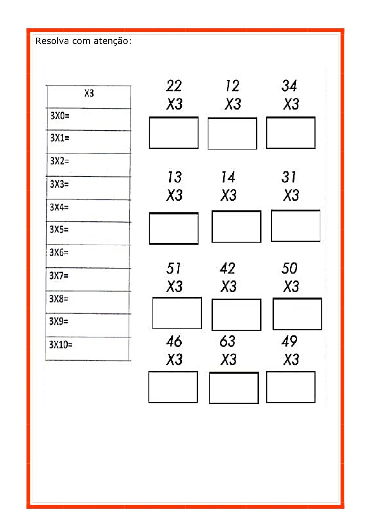 2º e 3º anos - Atividades lúdicas de multiplicação - Cuca Super legal ...