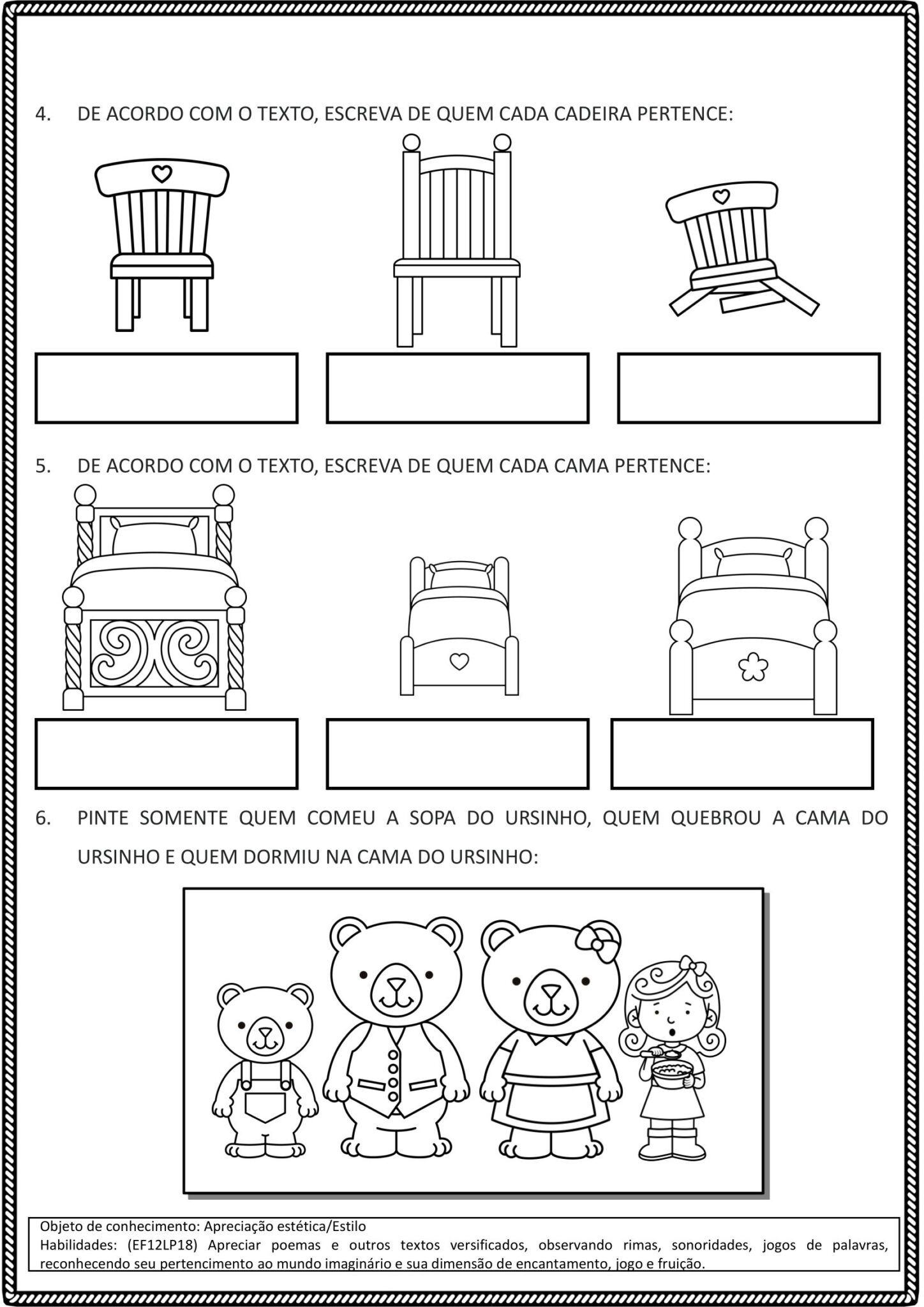 2º ano - SEQUÊNCIA DIDÁTICA CACHINHOS DOURADOS - Cuca Super legal ...