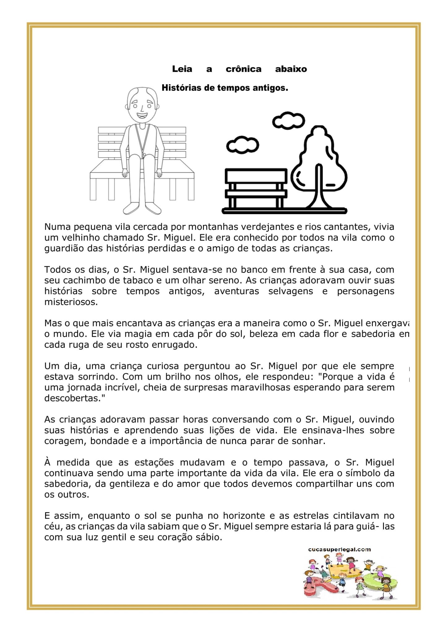 (4º e 5º Ano) - Plano de Aula e atividades- Leitura e Interpretação de ...